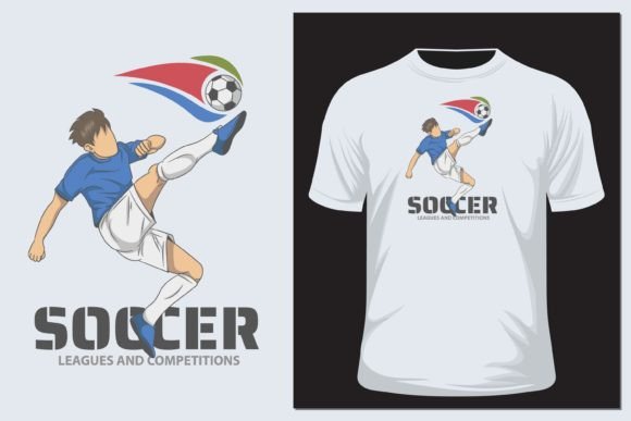 Download Soccer. Vector Graphic, Typographic - Premium Resources